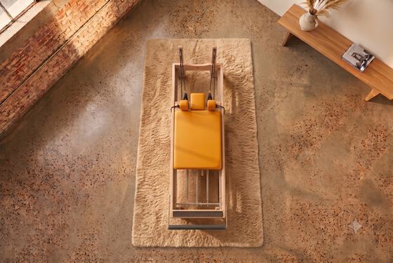 Jack Knife reformer on the sand Stage rug
